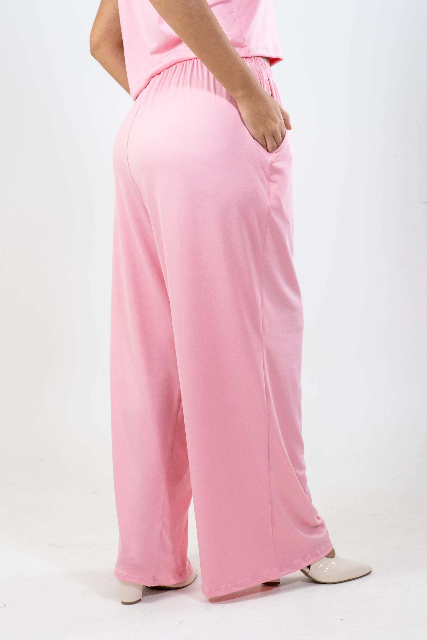 PANTALON ROMA - COLOR ROSA CLARO
