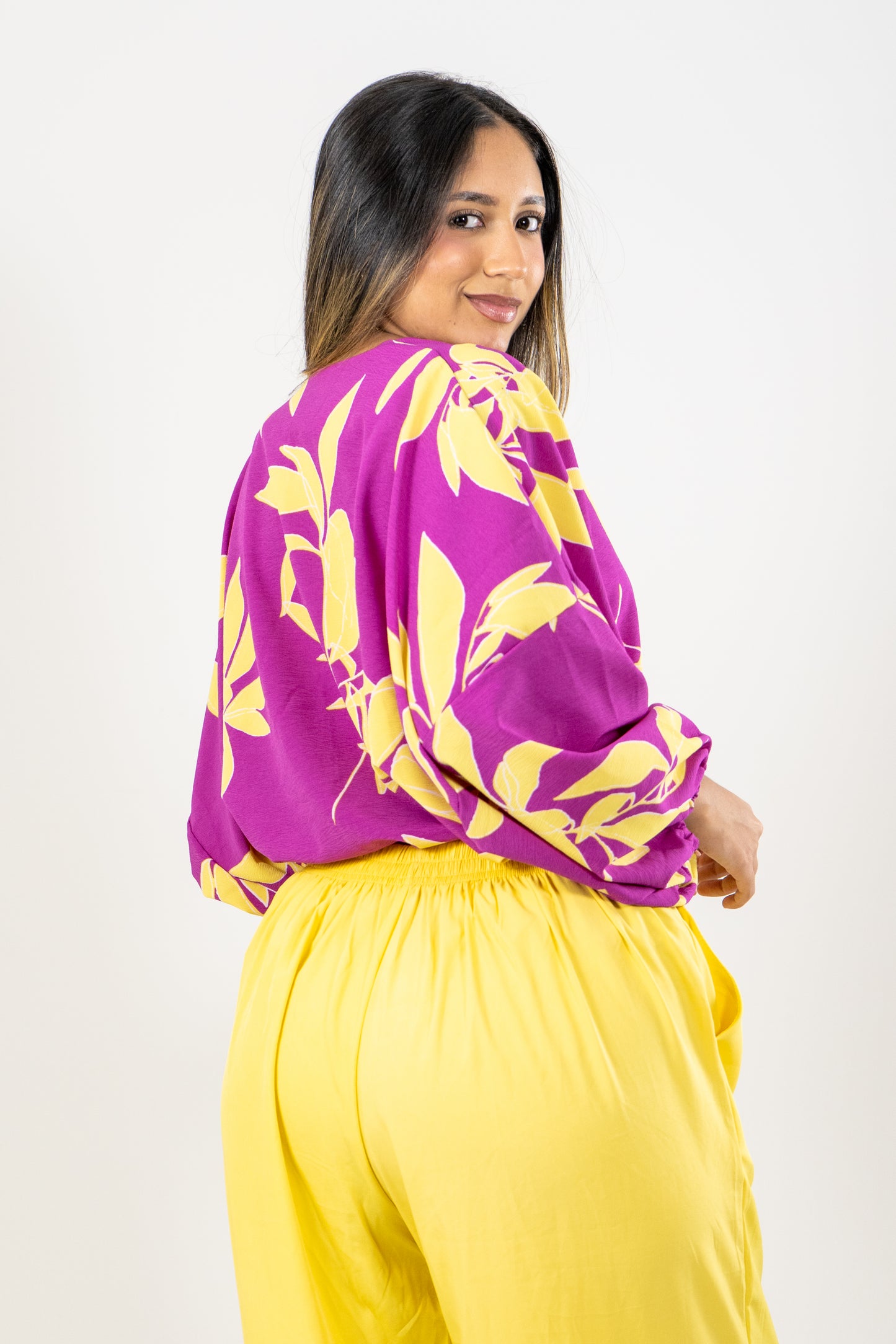 BLUSA AMIX - COLOR MORADO