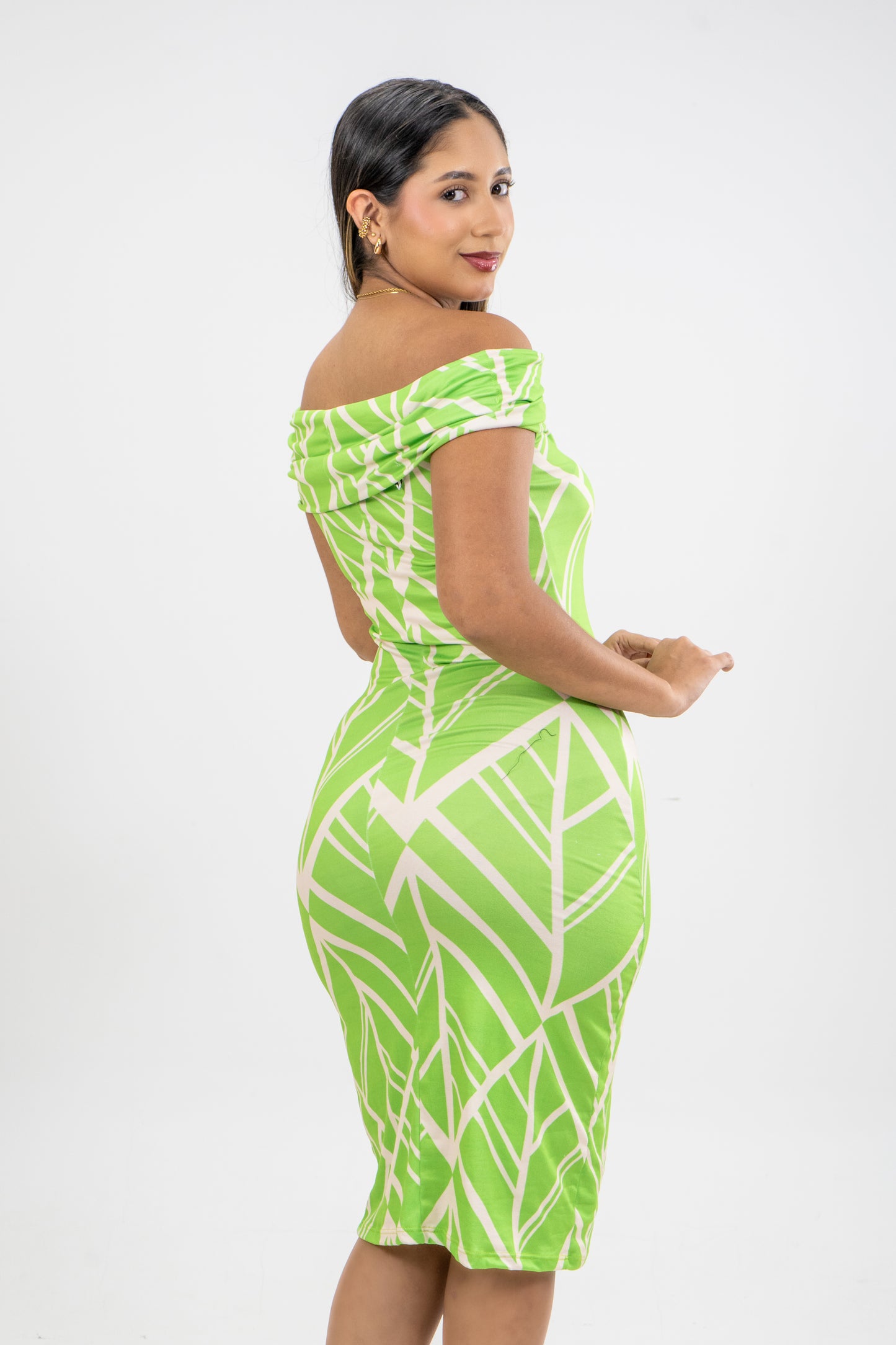 VESTIDO LEXI - COLOR VERDE LIMA