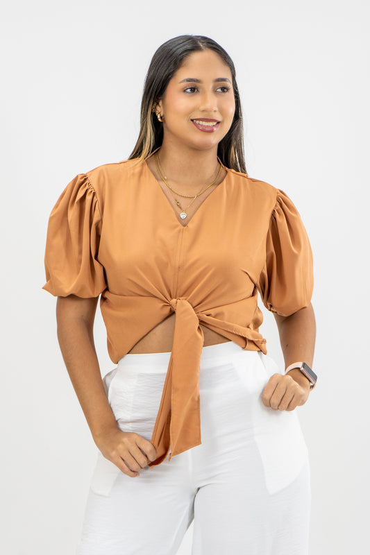BLUSA AMALFI - COLOR BEIGE