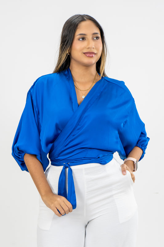 BLUSA LONDRES - COLOR AZUL