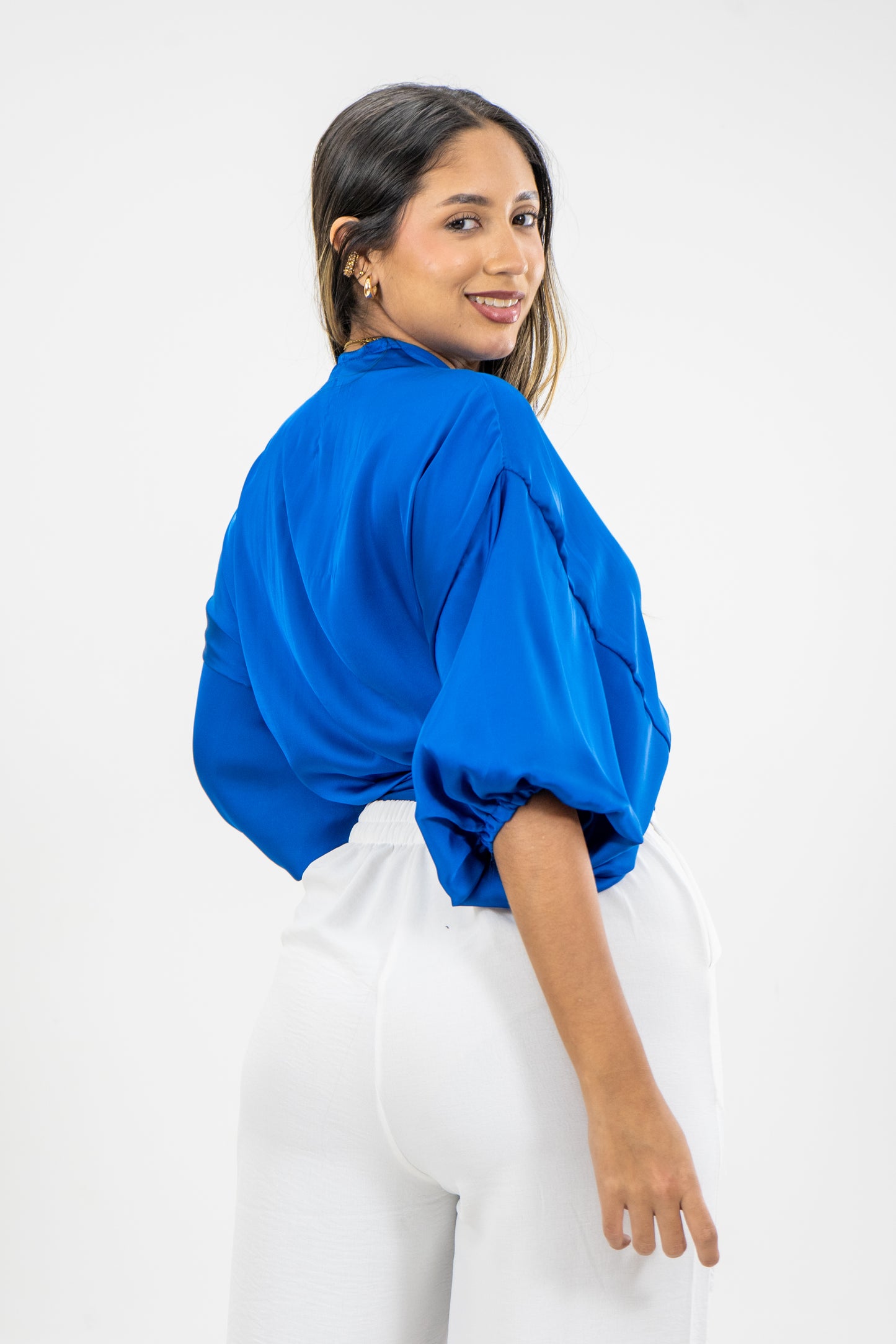 BLUSA LONDRES - COLOR AZUL