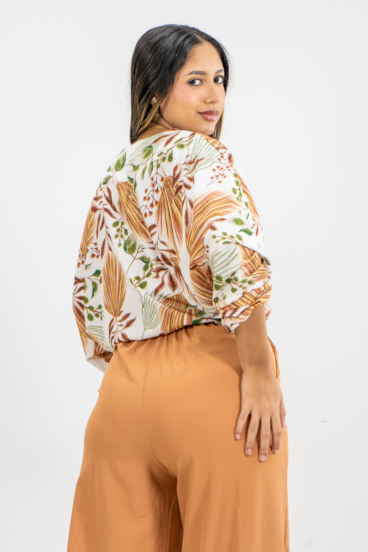 BLUSA AMIX - COLOR MARRON