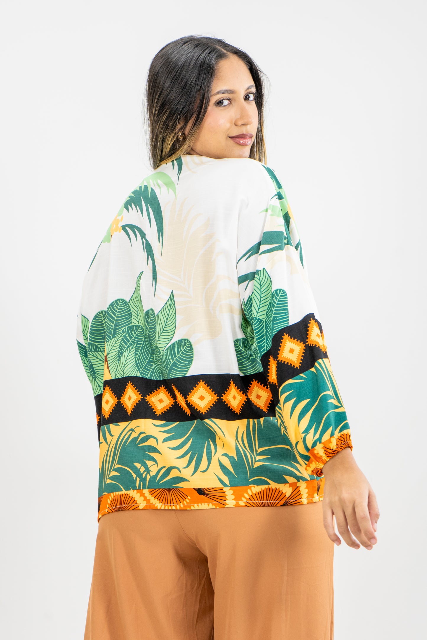 BLUSA CAMELIA - COLOR VERDE