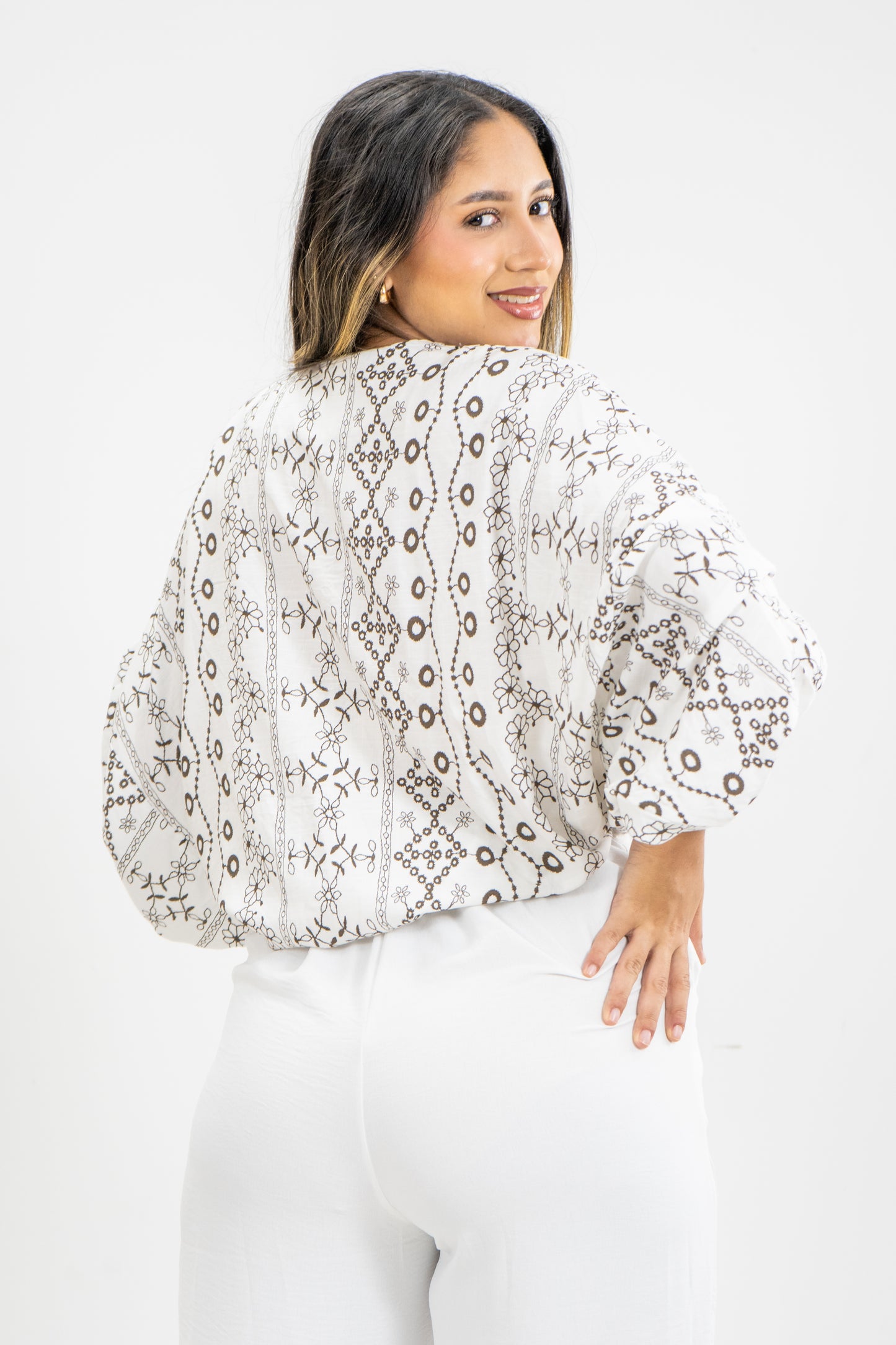 BLUSA AMIX - COLOR GRIS