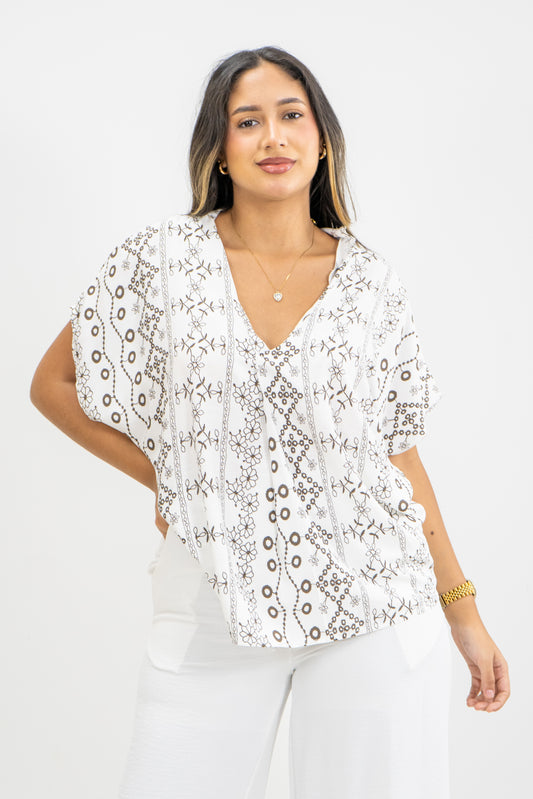 BLUSA PATY - COLOR GRIS