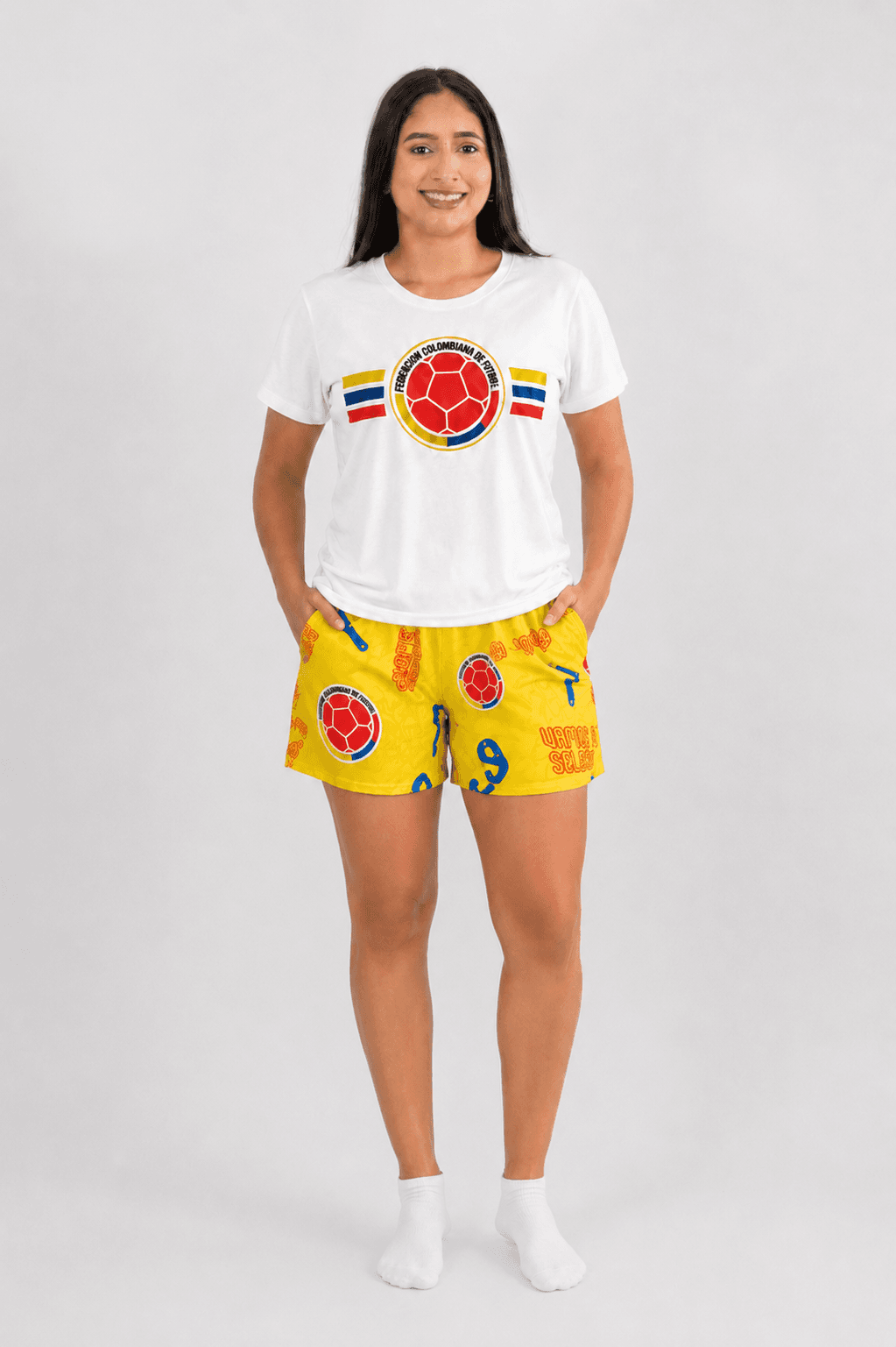 Pijama Short Colombia Mujer