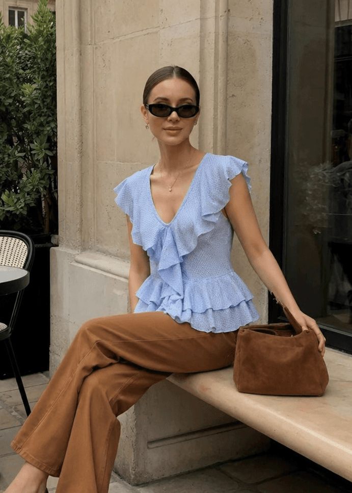 Blusa Caracol Chanel