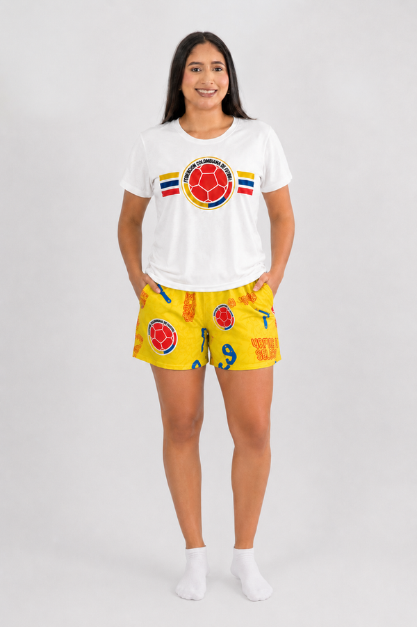 Pijama Short Colombia Mujer
