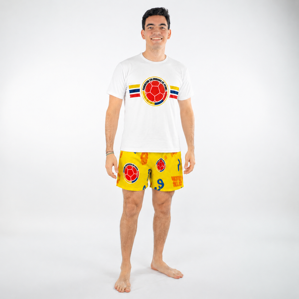 Pijama Short Colombia Hombre