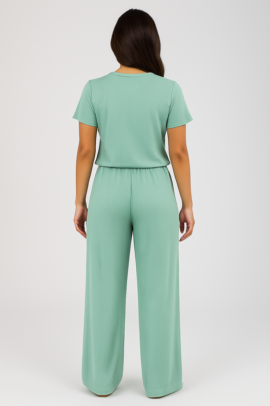 SET ROMA PANTALON  - VERDE MENTA