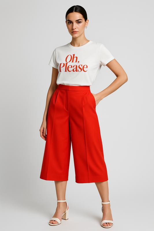 PANTALON ADNE - ROJO