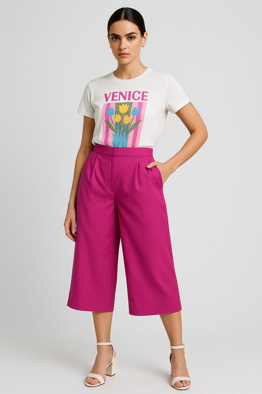 PANTALON ADNE - FUCSIA