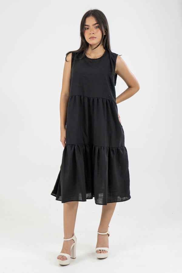 VESTIDO BEATRIZ - NEGRO