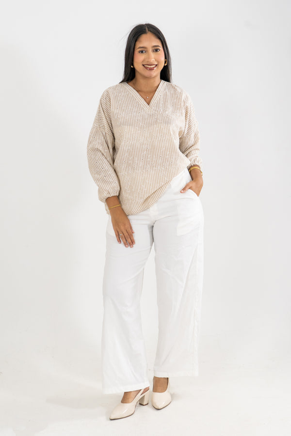 Blusa Camelia Marea Bordado