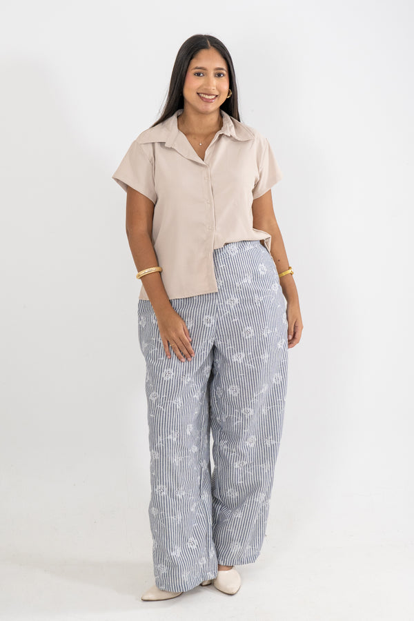 Pantalon Ambart Marea Bordado