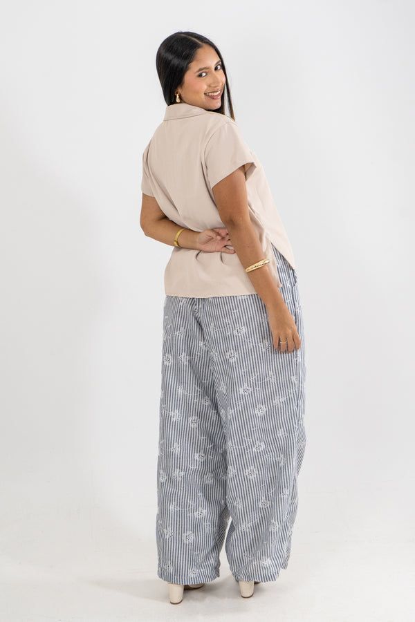 Pantalon Ambart Marea Bordado