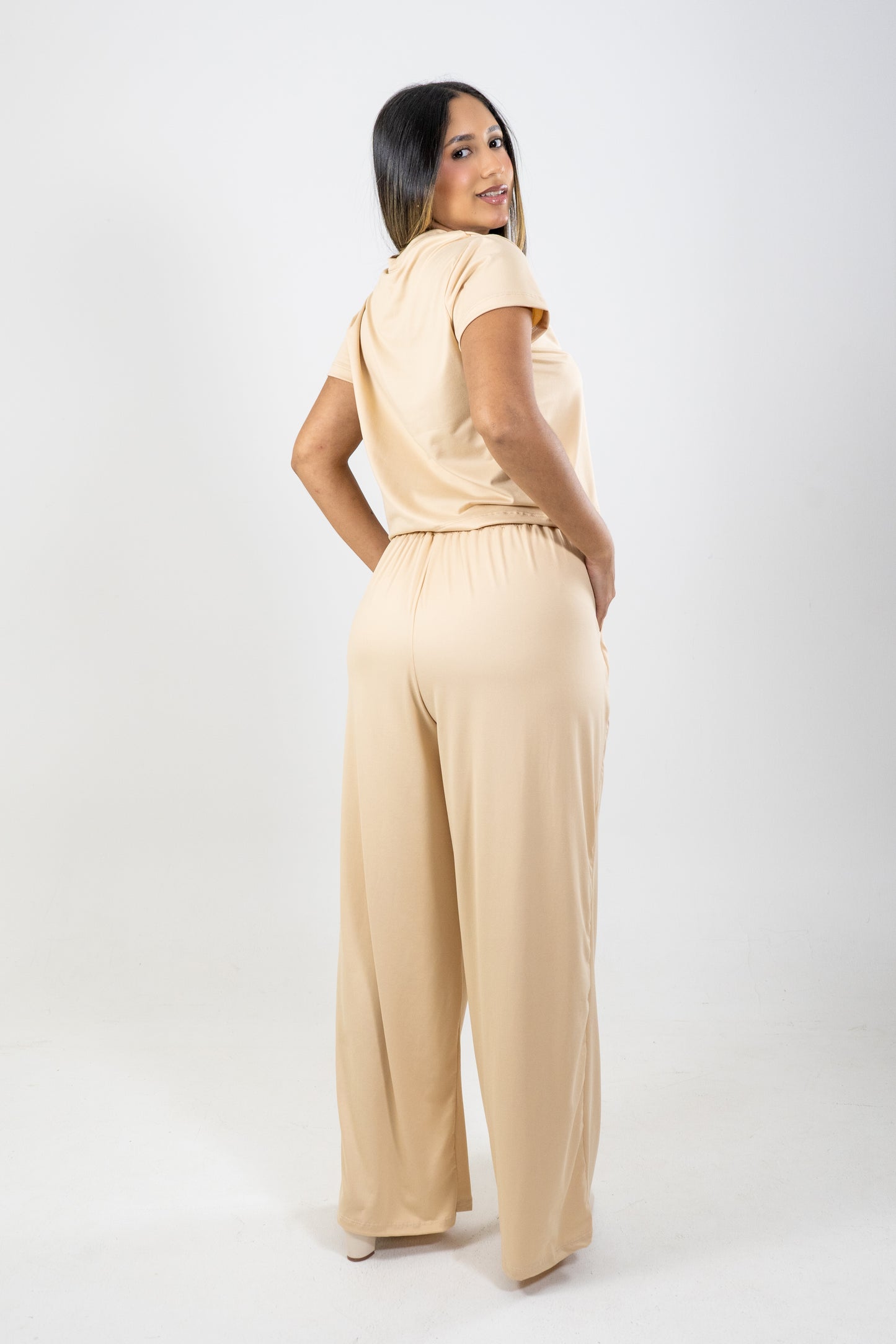 BLUSA ROMA - COLOR BEIGE