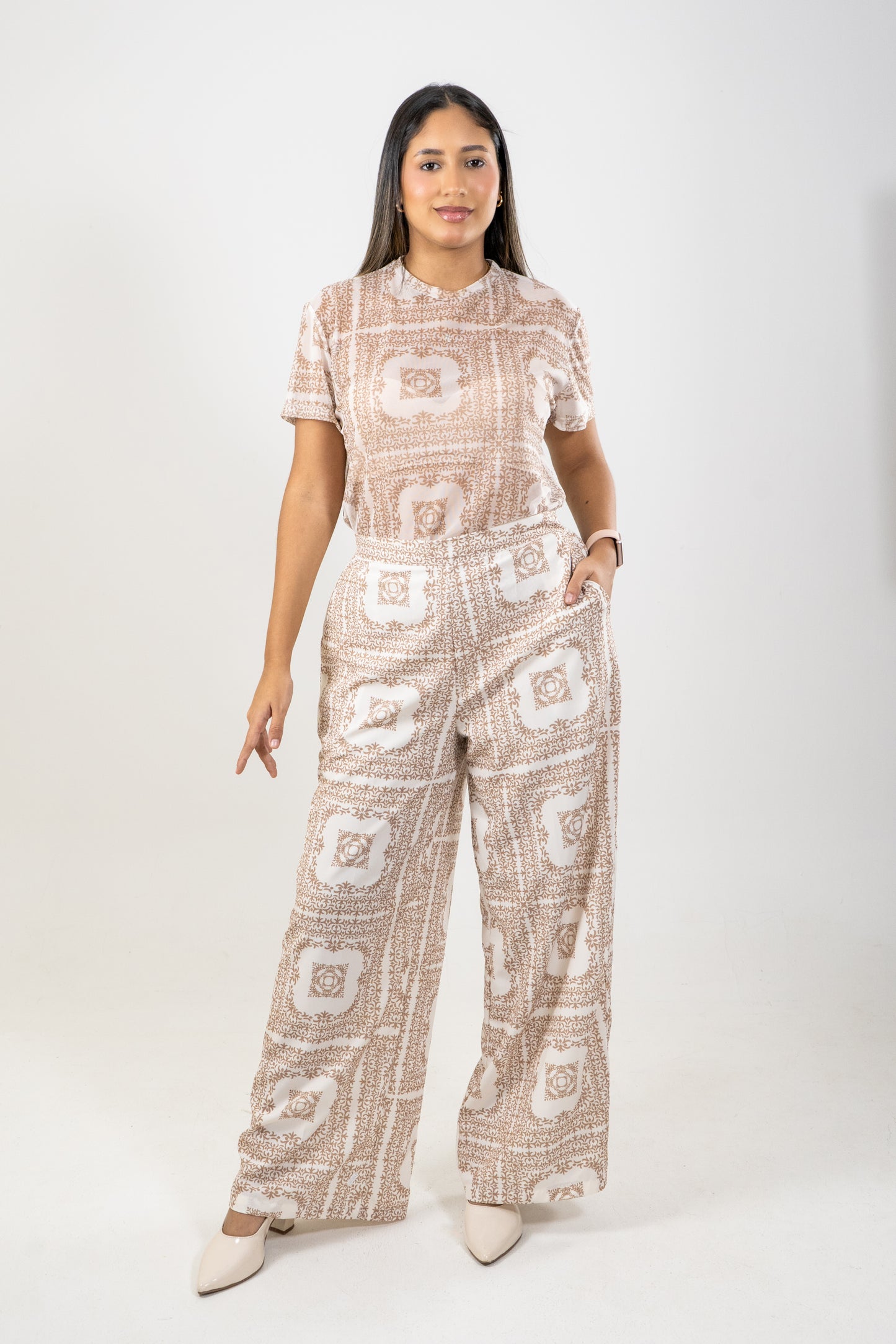 PANTALON AMBART - COLOR BEIGE