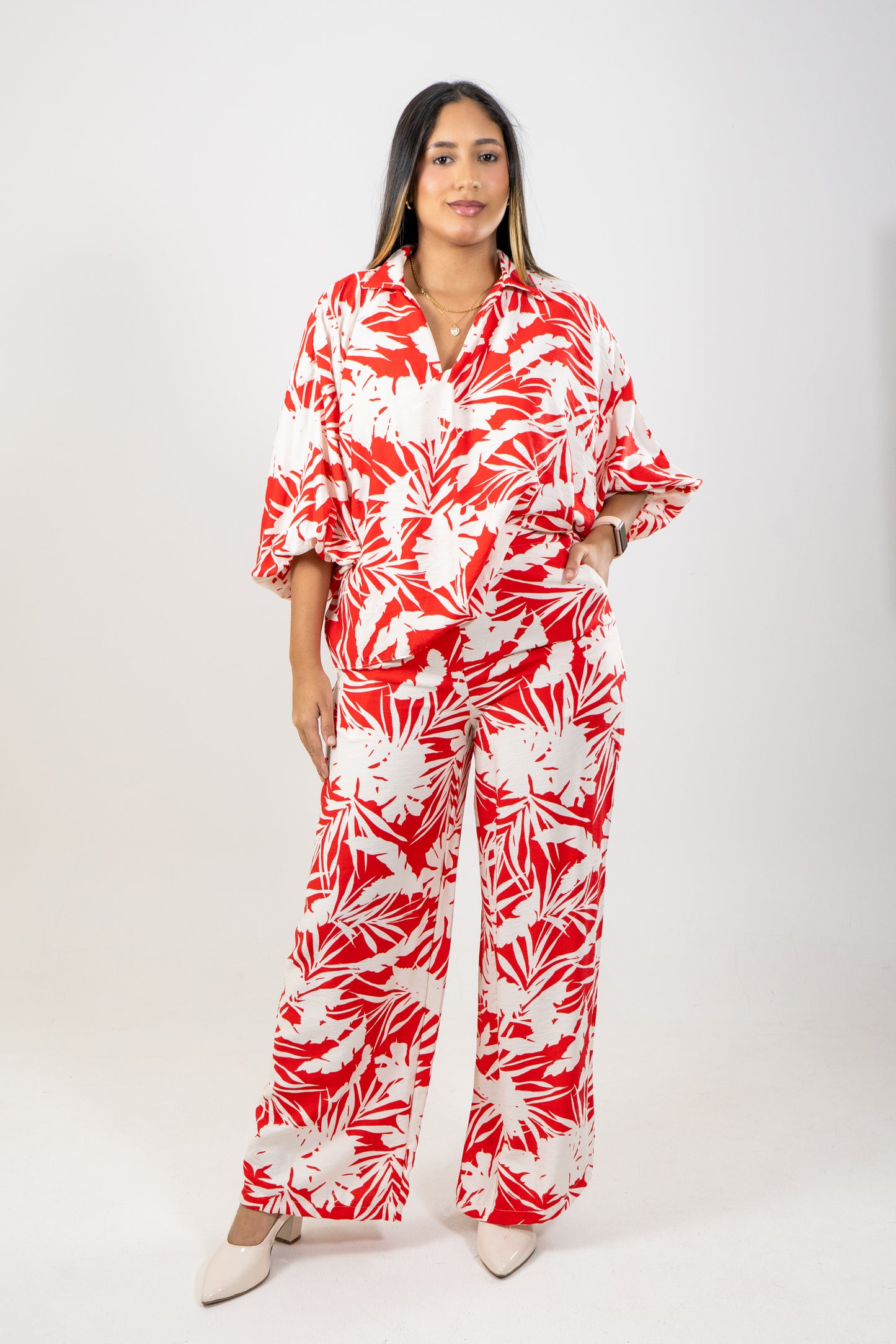 PANTALON AMBART - COLOR ROJO