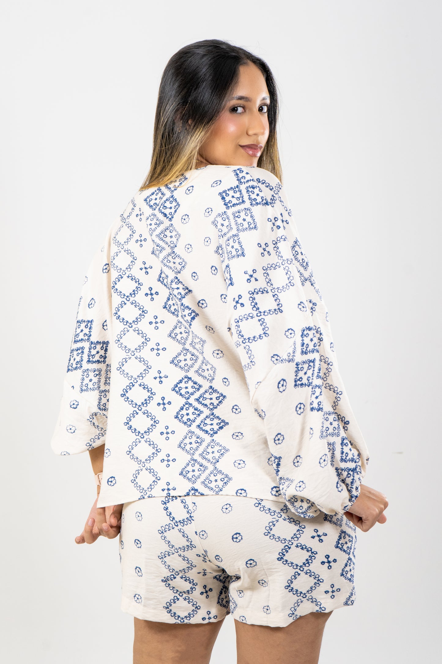 SHORT HADDI - COLOR AZUL