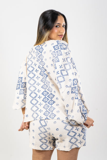 SHORT HADDI - COLOR AZUL