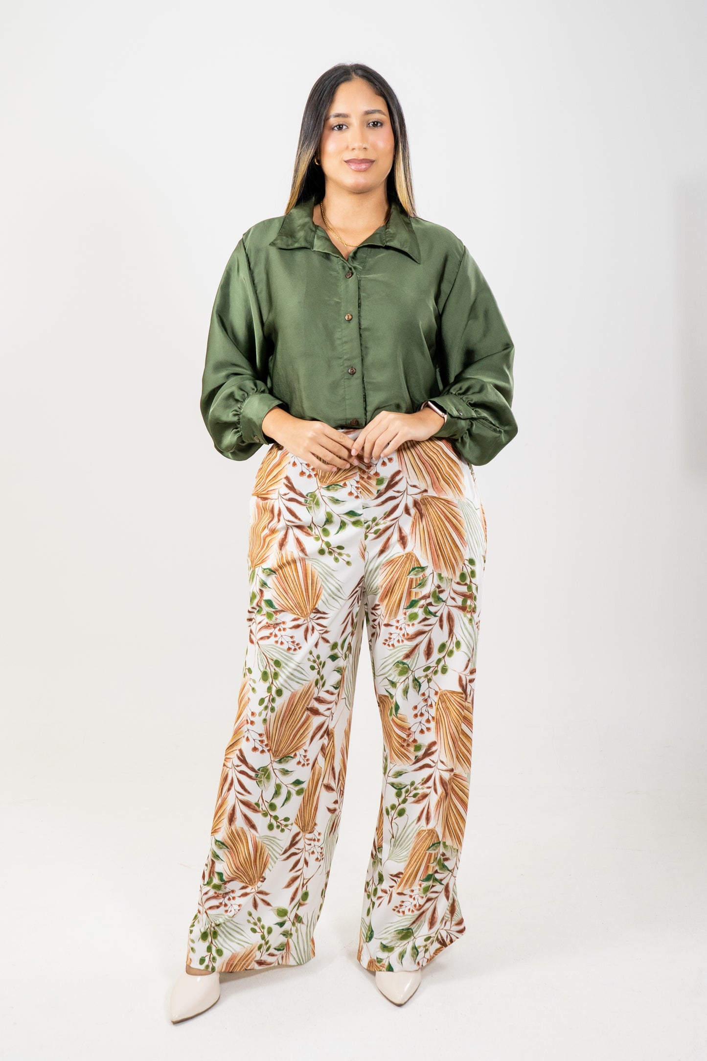 CAMISA GAVIOTA - COLOR VERDE