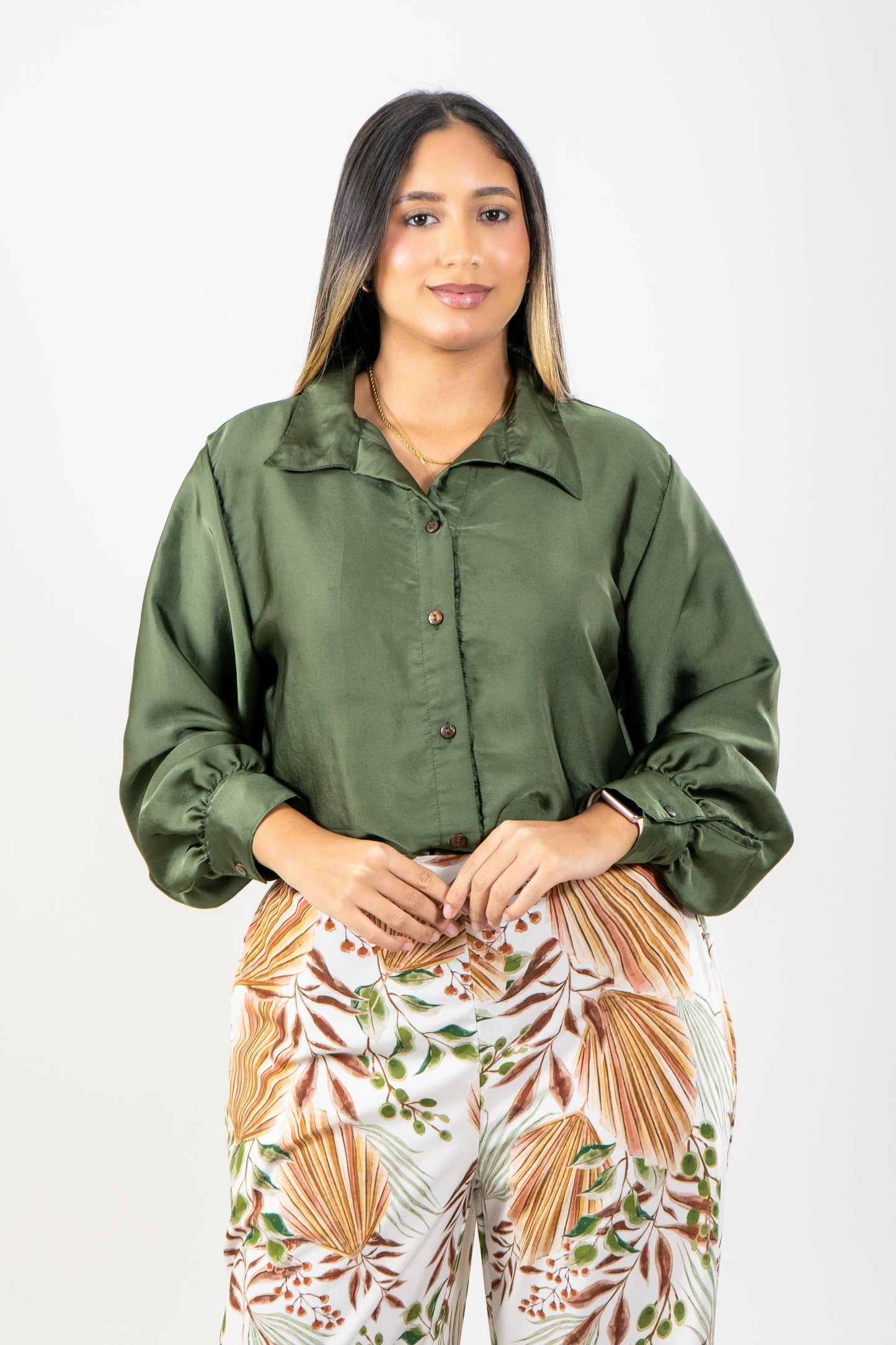 CAMISA GAVIOTA - COLOR VERDE