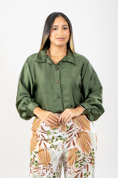 CAMISA GAVIOTA - COLOR VERDE