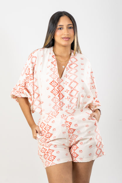 SHORT HADDI - COLOR ROJO