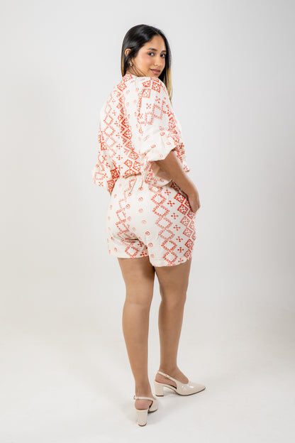 SHORT HADDI - COLOR ROJO