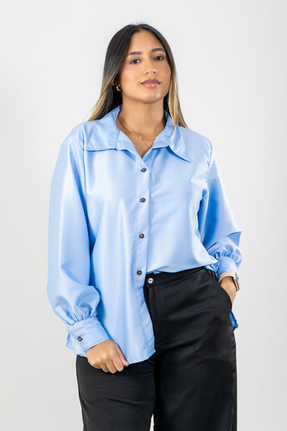 CAMISA GAVIOTA - COLOR AZUL