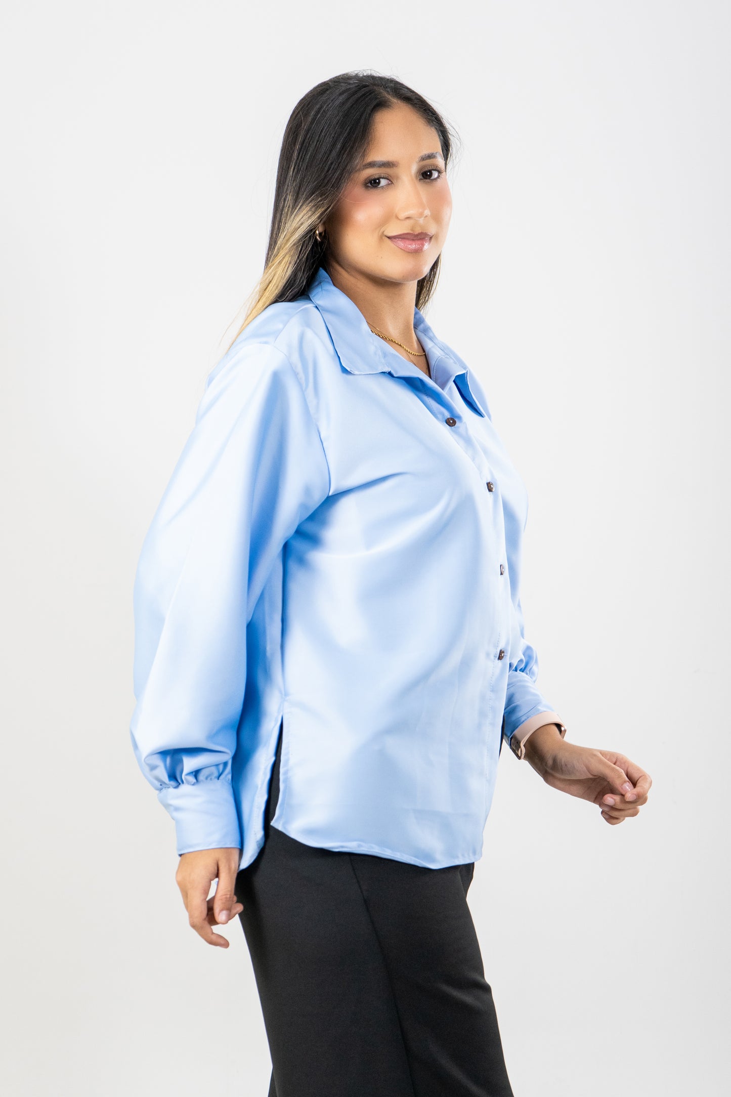 CAMISA GAVIOTA - COLOR AZUL