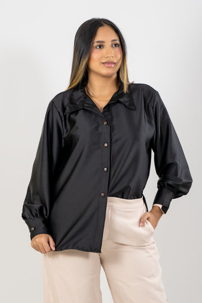 CAMISA GAVIOTA - COLOR NEGRO