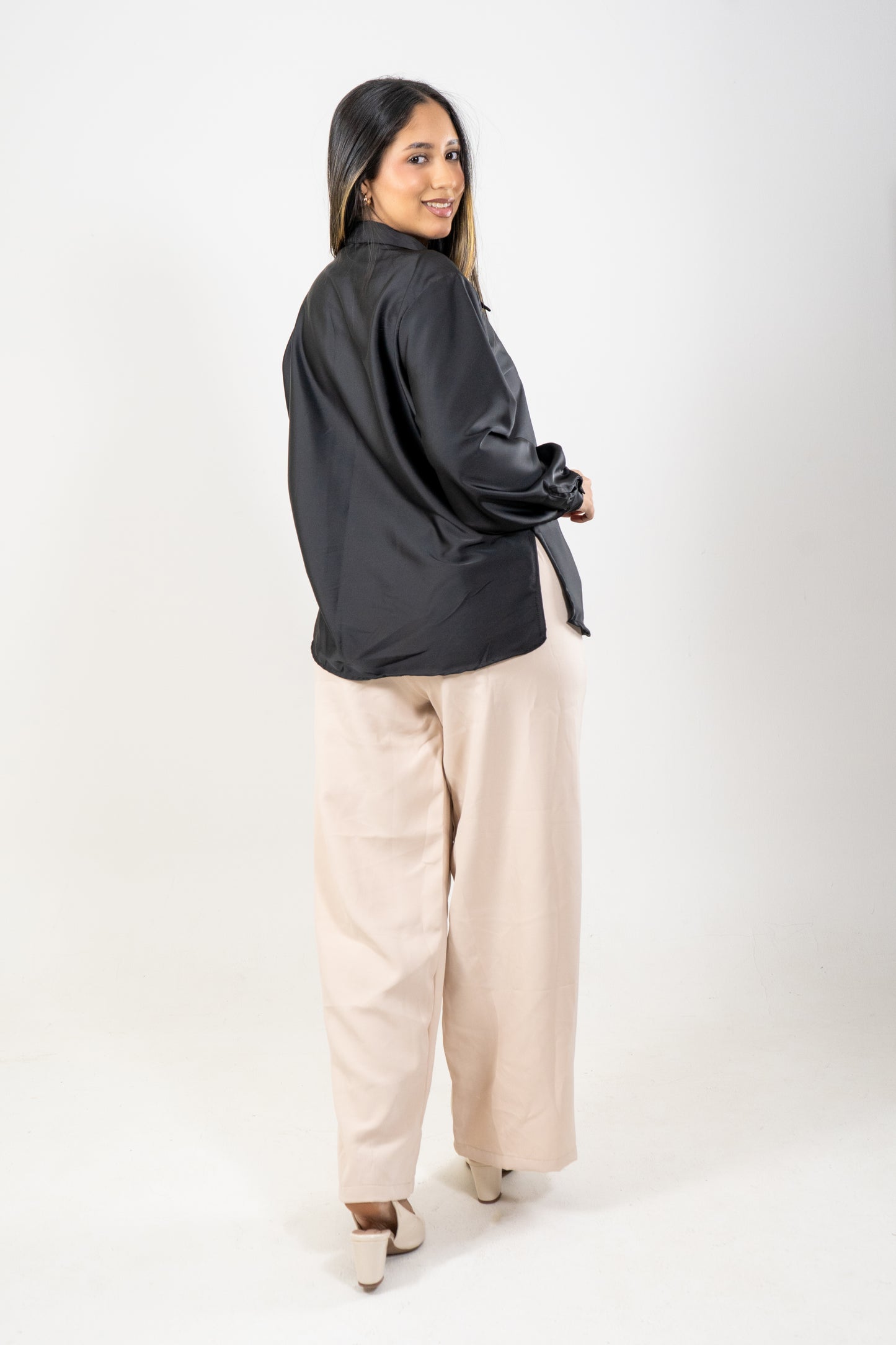 CAMISA GAVIOTA - COLOR NEGRO