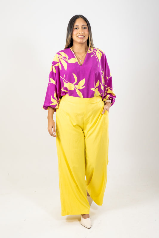 BLUSA AMIX - COLOR MORADO