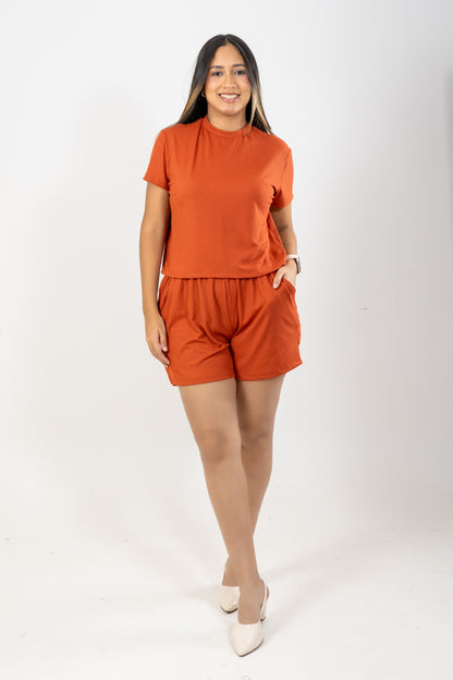 BLUSA ROMA RICK - COLOR SALMON