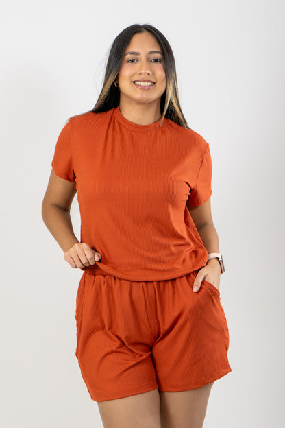 BLUSA ROMA RICK - COLOR SALMON