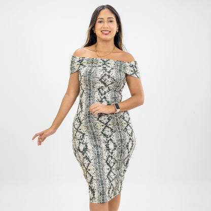 VESTIDO LEXI - COLOR PITON