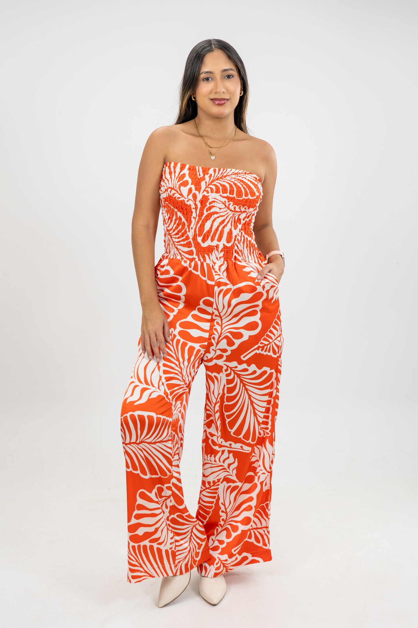 ENTERIZO MATRINA - COLOR NARANJA