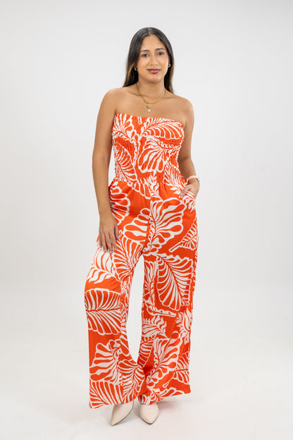 ENTERIZO MATRINA - COLOR NARANJA