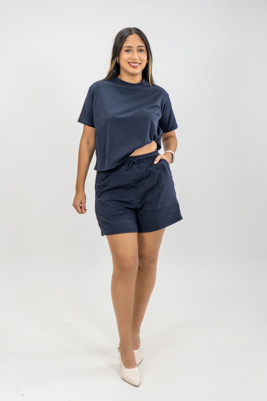 BLUSA CRISTAL - COLOR AZUL TURQUI