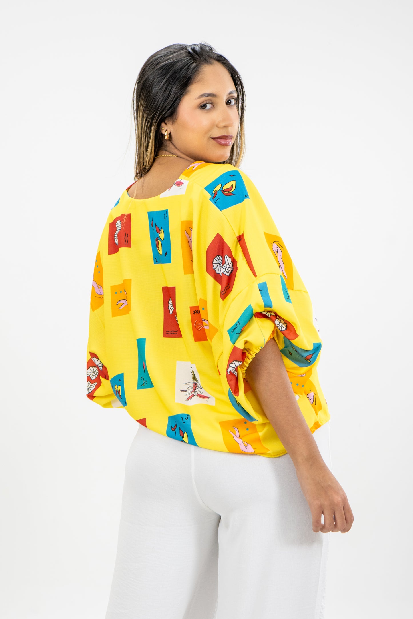 BLUSA AMIX - COLOR AMARILLO