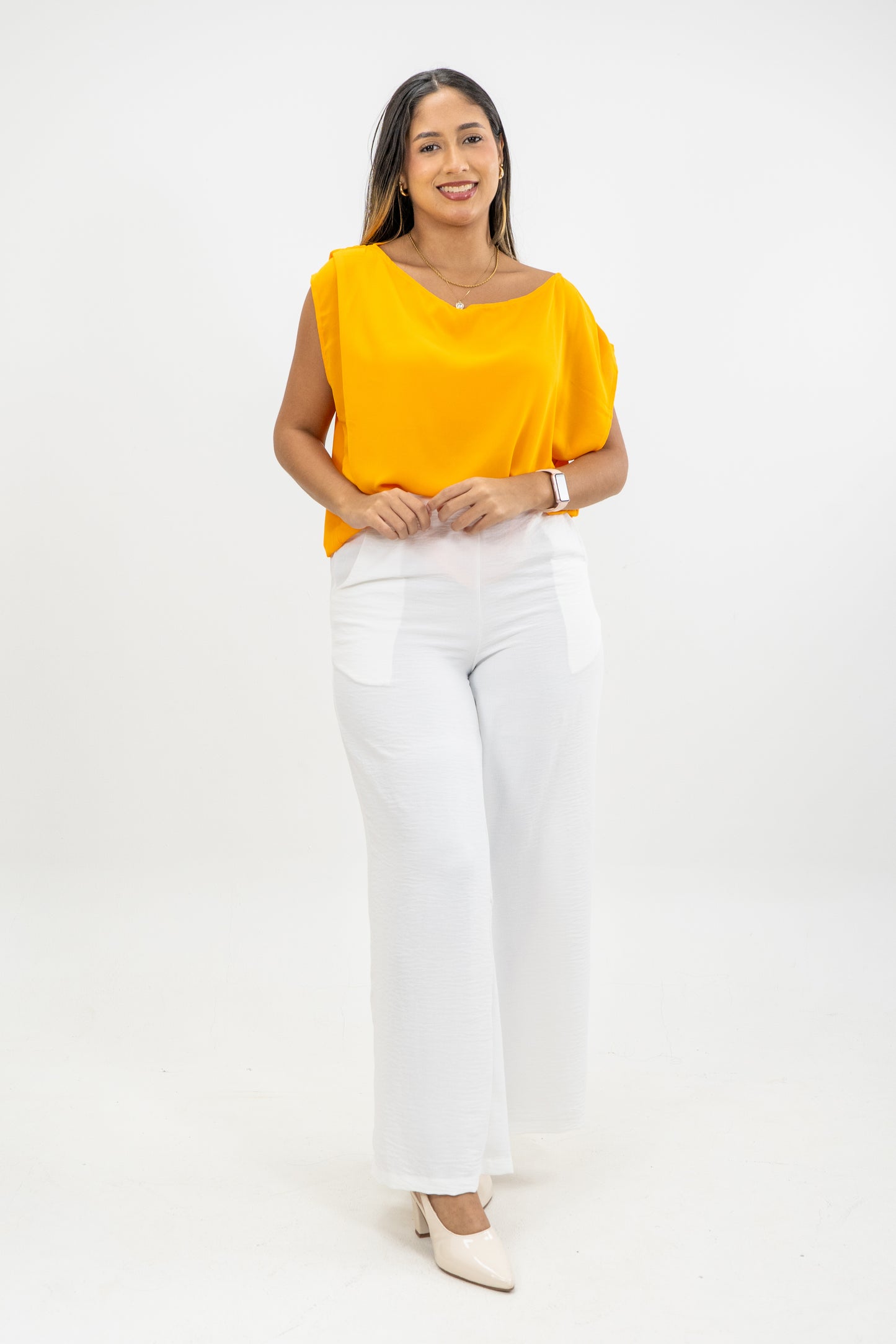 BLUSA ISABELLA - COLOR AMARILLA