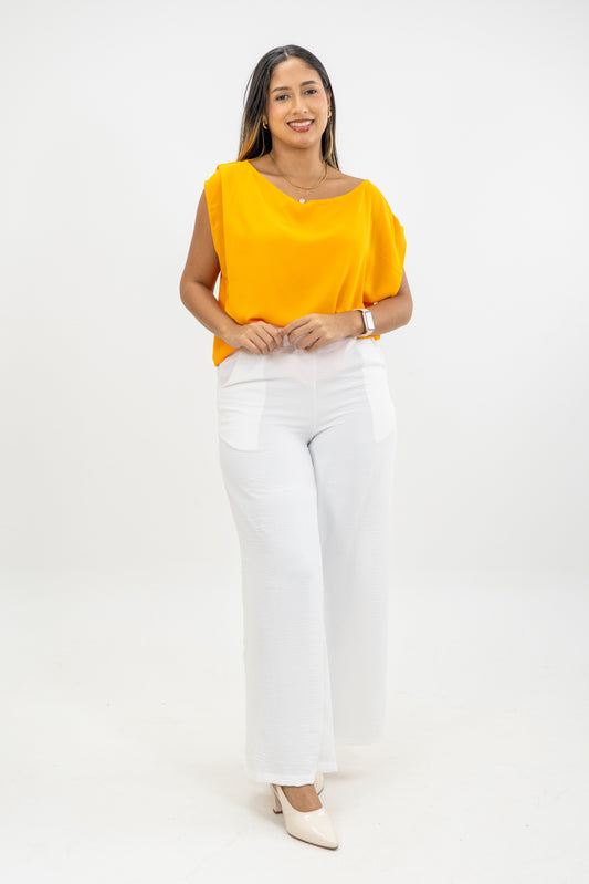 BLUSA ISABELLA - COLOR AMARILLA