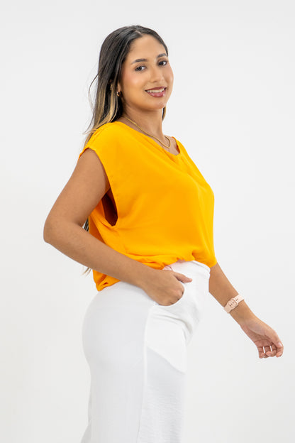 BLUSA ISABELLA - COLOR AMARILLA