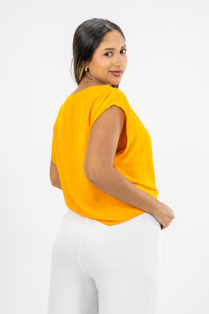 BLUSA ISABELLA - COLOR AMARILLA
