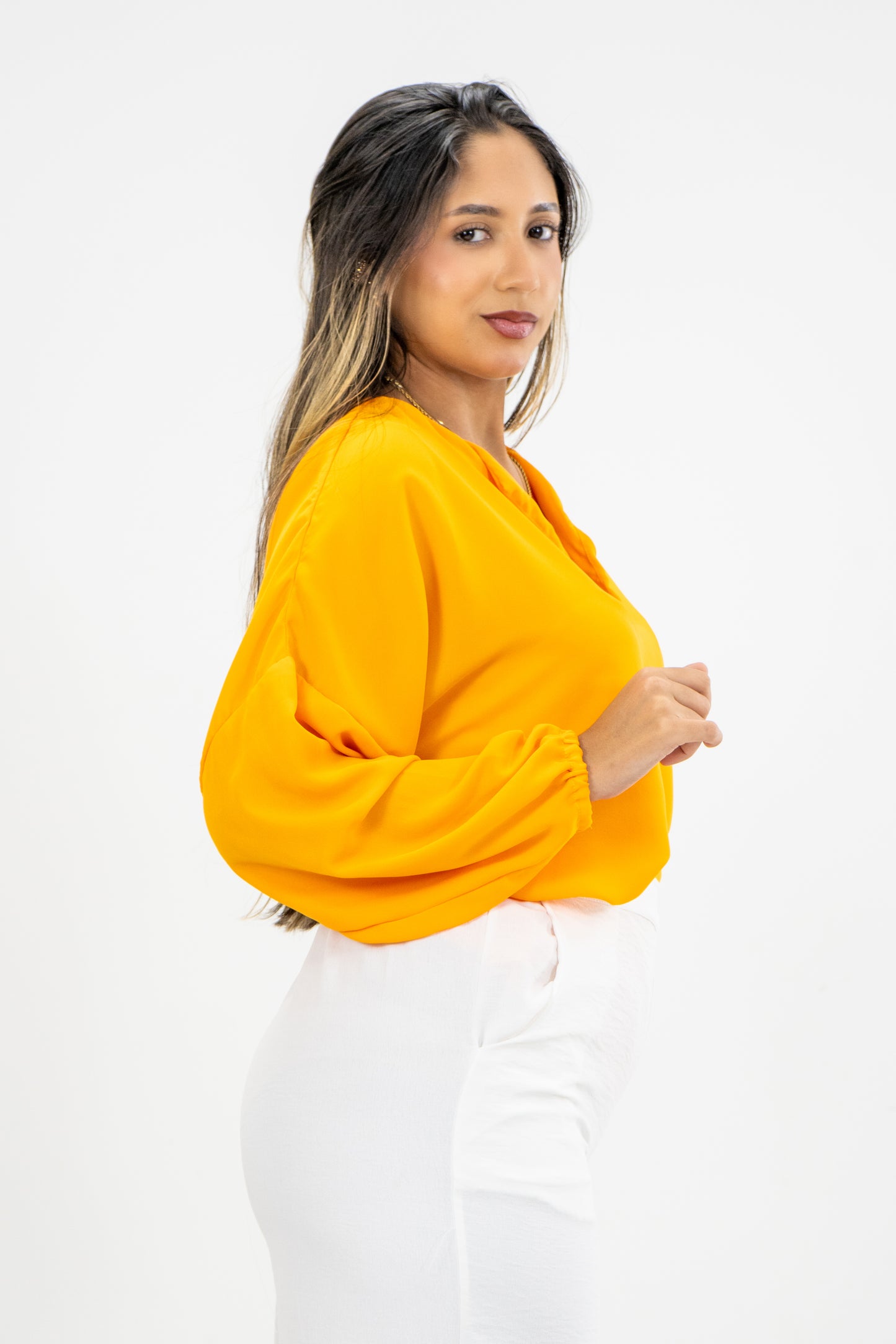 BLUSA KAREN - COLOR AMARILLO
