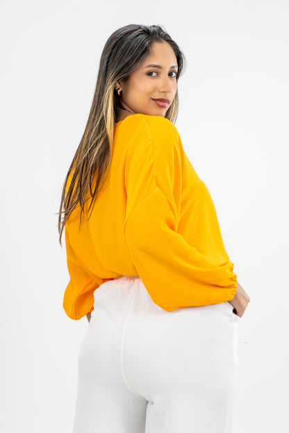 BLUSA KAREN - COLOR AMARILLO