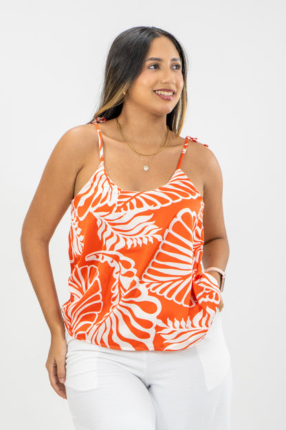 BLUSA INGRID - COLOR CORAL